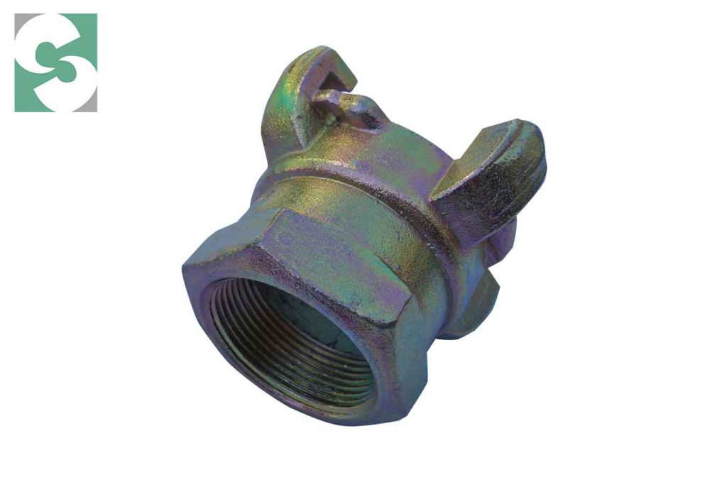Acople Chicago Hembra Acero Carbono 4 Garras
