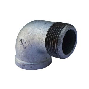 Fitting Galvanizado Codo Cachimba